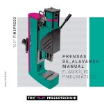 Imagem de Prensa pneumática com aproximação manual FinePress PFHL 056